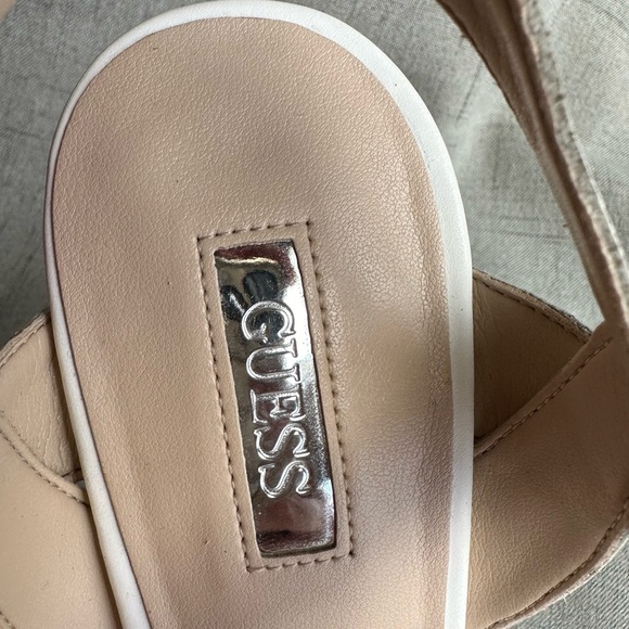 Guess White Platform Heels - Picture 5 of 5